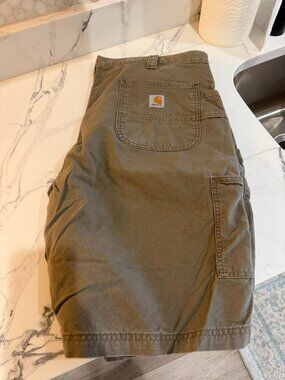Carhartt Loose Fit Canvas Utility Work Shorts SIZE 40